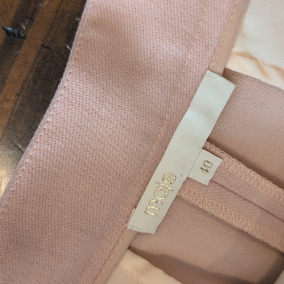 Maje Panka Wide Leg Crop Pant 40 - Picture 7 of 11